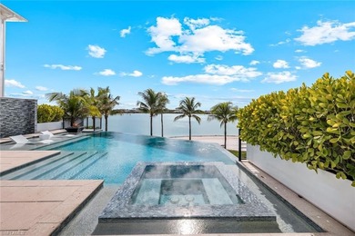 Experience the pinnacle of modern luxury on this extraordinary on Miromar Lakes Golf Club in Florida - for sale on GolfHomes.com, golf home, golf lot