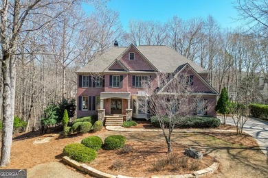 Nestled within the prestigious Chattahoochee River Club, this on Sugar Hill Golf Club in Georgia - for sale on GolfHomes.com, golf home, golf lot