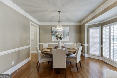 Nestled within the prestigious Chattahoochee River Club, this on Sugar Hill Golf Club in Georgia - for sale on GolfHomes.com, golf home, golf lot