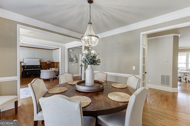 Nestled within the prestigious Chattahoochee River Club, this on Sugar Hill Golf Club in Georgia - for sale on GolfHomes.com, golf home, golf lot