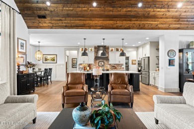 All brick custom home built in 2024 offers easy living one-level on Tellico Village -The Links At Kahite Golf Course in Tennessee - for sale on GolfHomes.com, golf home, golf lot