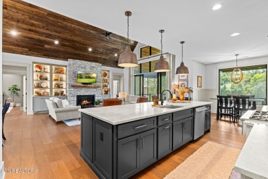 All brick custom home built in 2024 offers easy living one-level on Tellico Village -The Links At Kahite Golf Course in Tennessee - for sale on GolfHomes.com, golf home, golf lot