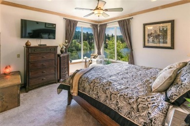 Discover luxury mountain living in this stunning 5-bedroom on Lake Arrowhead Country Club in California - for sale on GolfHomes.com, golf home, golf lot