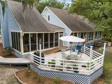 Light and bright renovated home situated on over half an acre on on The Seabrook Island Club in South Carolina - for sale on GolfHomes.com, golf home, golf lot