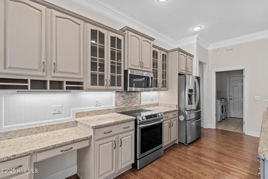 Gorgeous all-brick home in the exclusive Magnolia Greens Golf on Magnolia Greens Golf Plantation in North Carolina - for sale on GolfHomes.com, golf home, golf lot