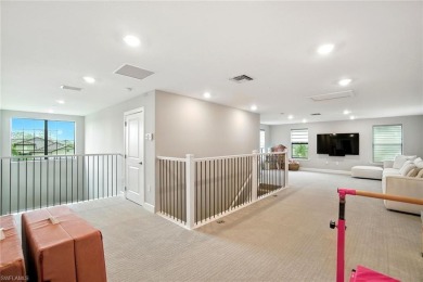 Set on a desirable corner lot in The Place at Corkscrew, this on Old Corkscrew Golf Club in Florida - for sale on GolfHomes.com, golf home, golf lot