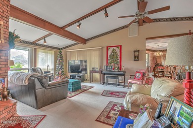 This stunning contemporary ranch is perfectly positioned on 1.71 on Link Hills Country Club in Tennessee - for sale on GolfHomes.com, golf home, golf lot