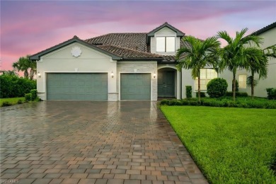 Set on a desirable corner lot in The Place at Corkscrew, this on Old Corkscrew Golf Club in Florida - for sale on GolfHomes.com, golf home, golf lot