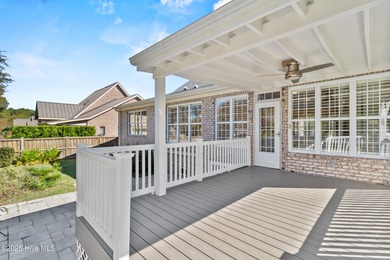 Gorgeous all-brick home in the exclusive Magnolia Greens Golf on Magnolia Greens Golf Plantation in North Carolina - for sale on GolfHomes.com, golf home, golf lot