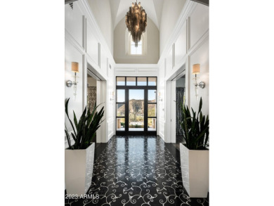 This timeless Modern Mediterranean estate is located on a quiet on Silverleaf Golf Club in Arizona - for sale on GolfHomes.com, golf home, golf lot