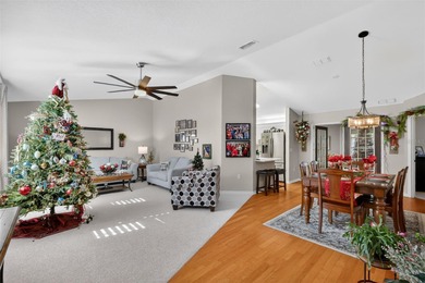 Well-maintained and updated Extended Palm II model in Del Webb on Eagle Ridge At Spruce Creek Country Club in Florida - for sale on GolfHomes.com, golf home, golf lot