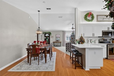 Well-maintained and updated Extended Palm II model in Del Webb on Eagle Ridge At Spruce Creek Country Club in Florida - for sale on GolfHomes.com, golf home, golf lot