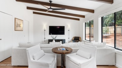 Welcome home to this TURNKEY bright and sunny home situated in on Oakcreek Country Club in Arizona - for sale on GolfHomes.com, golf home, golf lot