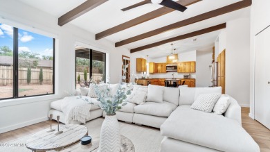 Welcome home to this TURNKEY bright and sunny home situated in on Oakcreek Country Club in Arizona - for sale on GolfHomes.com, golf home, golf lot