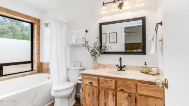 Welcome home to this TURNKEY bright and sunny home situated in on Oakcreek Country Club in Arizona - for sale on GolfHomes.com, golf home, golf lot