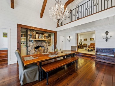 Classic in every sense of the word, this mountain chalet on Lake Toxaway Country Club in North Carolina - for sale on GolfHomes.com, golf home, golf lot