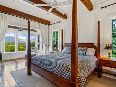 Classic in every sense of the word, this mountain chalet on Lake Toxaway Country Club in North Carolina - for sale on GolfHomes.com, golf home, golf lot