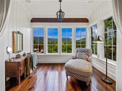 Classic in every sense of the word, this mountain chalet on Lake Toxaway Country Club in North Carolina - for sale on GolfHomes.com, golf home, golf lot