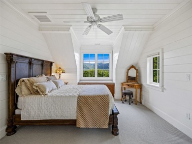 Classic in every sense of the word, this mountain chalet on Lake Toxaway Country Club in North Carolina - for sale on GolfHomes.com, golf home, golf lot
