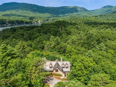 Classic in every sense of the word, this mountain chalet on Lake Toxaway Country Club in North Carolina - for sale on GolfHomes.com, golf home, golf lot