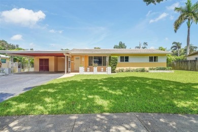 This charming 3-bedroom, 2-bathroom home offers the perfect on Fort Lauderdale Country Club in Florida - for sale on GolfHomes.com, golf home, golf lot