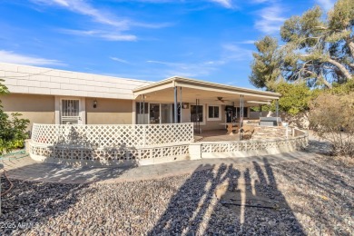 Fall in love with this beautifully updated 3-bedroom, 2-bathroom on Sun City Riverview Golf Course in Arizona - for sale on GolfHomes.com, golf home, golf lot