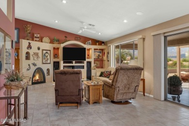 Beautifully Upgraded Topaz with Gorgeous Mountain Views! Great on Saddlebrooke Golf Course in Arizona - for sale on GolfHomes.com, golf home, golf lot