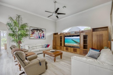 Wonderful open floor plan built on cul-de-sac overlooking wide on PGA National Estates Golf Course in Florida - for sale on GolfHomes.com, golf home, golf lot