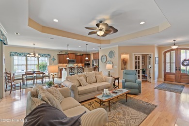 Nestled within one of the area's most prestigious gated on Members Club At St. James Plantation in North Carolina - for sale on GolfHomes.com, golf home, golf lot