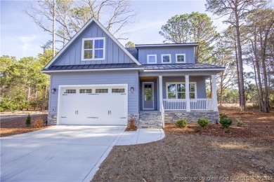 Exquisite new construction located on a cul-de-sac and driving on Pinehurst  No. 6 Golf Course in North Carolina - for sale on GolfHomes.com, golf home, golf lot