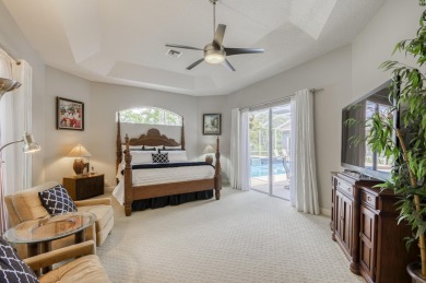 Wonderful open floor plan built on cul-de-sac overlooking wide on PGA National Estates Golf Course in Florida - for sale on GolfHomes.com, golf home, golf lot