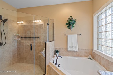 Nestled within one of the area's most prestigious gated on Members Club At St. James Plantation in North Carolina - for sale on GolfHomes.com, golf home, golf lot