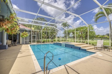 Wonderful open floor plan built on cul-de-sac overlooking wide on PGA National Estates Golf Course in Florida - for sale on GolfHomes.com, golf home, golf lot