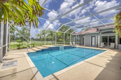 Wonderful open floor plan built on cul-de-sac overlooking wide on PGA National Estates Golf Course in Florida - for sale on GolfHomes.com, golf home, golf lot