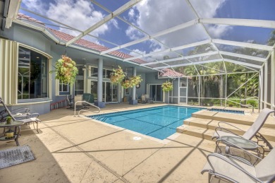 Wonderful open floor plan built on cul-de-sac overlooking wide on PGA National Estates Golf Course in Florida - for sale on GolfHomes.com, golf home, golf lot