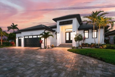 Luxuriously Modern Waterfront Masterpiece in Prestigious Punta on Saint Andrews South Golf Club in Florida - for sale on GolfHomes.com, golf home, golf lot