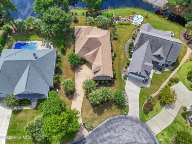 Nestled within one of the area's most prestigious gated on Members Club At St. James Plantation in North Carolina - for sale on GolfHomes.com, golf home, golf lot