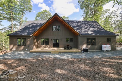 Stunning NEW CONSTRUCTION of 4,800 sqft @ STR friendly Pocono on Pocono Farms Country Club in Pennsylvania - for sale on GolfHomes.com, golf home, golf lot