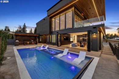 This 5,459 sqft custom northwest modern home is designed for on  in Washington - for sale on GolfHomes.com, golf home, golf lot