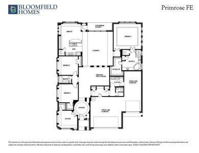 NEW  NEVER LIVED IN! Bloomfield's Primrose FE plan is a on Stone River Golf Club in Texas - for sale on GolfHomes.com, golf home, golf lot
