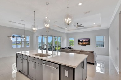 This beautiful welcoming home with 3-bedroom suites, office on PGA National Estates Golf Course in Florida - for sale on GolfHomes.com, golf home, golf lot