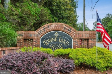 Charming 3-Bedroom Home in Sought-After Towne Lake Hills West - on Towne Lake Hills Golf Club in Georgia - for sale on GolfHomes.com, golf home, golf lot
