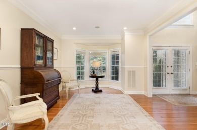 Welcome to this beautifully positioned home on an elevated lot on Brier Creek Country Club in North Carolina - for sale on GolfHomes.com, golf home, golf lot