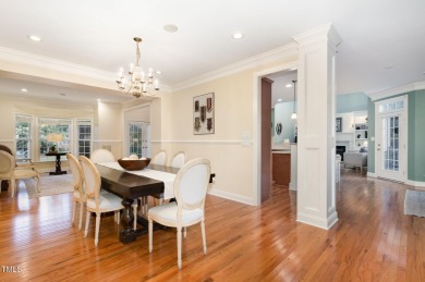 Welcome to this beautifully positioned home on an elevated lot on Brier Creek Country Club in North Carolina - for sale on GolfHomes.com, golf home, golf lot
