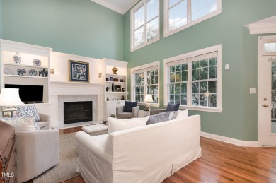 Welcome to this beautifully positioned home on an elevated lot on Brier Creek Country Club in North Carolina - for sale on GolfHomes.com, golf home, golf lot