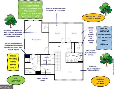 PRISTINE HOME IN WOODMONT G & CC! THOUSANDS IN UPGRADES FEATURES on Woodmont Golf and Country Club in Georgia - for sale on GolfHomes.com, golf home, golf lot