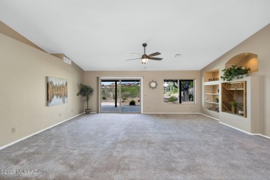 Enjoy mountain & golf course views from an upgraded SaddleBrooke on Saddlebrooke Golf Course in Arizona - for sale on GolfHomes.com, golf home, golf lot