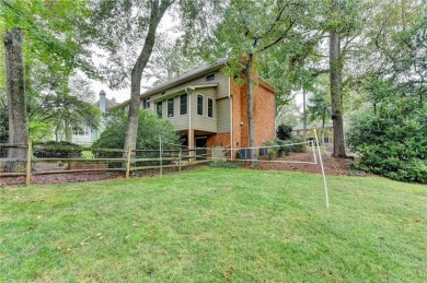 Nestled on a quiet cul-de-sac street just steps from the on Country Club of Roswell in Georgia - for sale on GolfHomes.com, golf home, golf lot