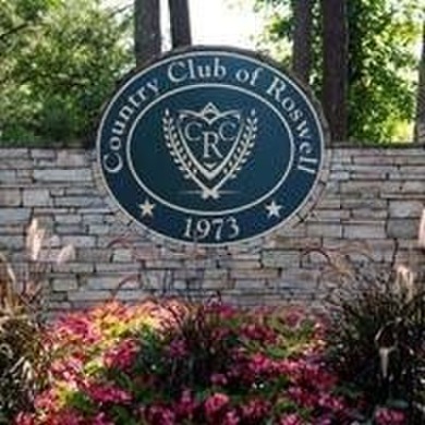 Nestled on a quiet cul-de-sac street just steps from the on Country Club of Roswell in Georgia - for sale on GolfHomes.com, golf home, golf lot