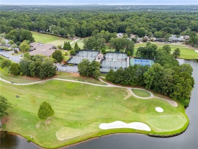 Nestled on a quiet cul-de-sac street just steps from the on Country Club of Roswell in Georgia - for sale on GolfHomes.com, golf home, golf lot